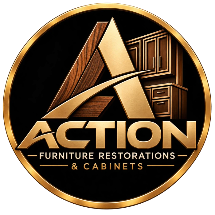 Action Furniture Restorations & Cabinets logo